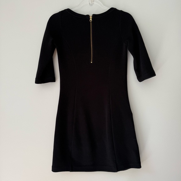 BODEN JASMINE OTTAN BLACK SHEATH DRESS SIZE 2 P - Picture 8 of 9